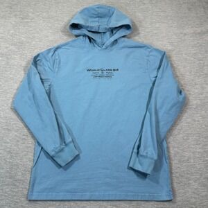 Supreme Shirt Men Small Blue World Class 94 Streetwear Hooded Pullover